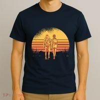 Couple Hiking Sunset T-Shirt thumb 3