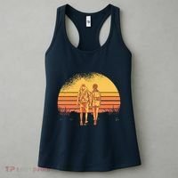 Couple Hiking Sunset Women's Tank Top thumb 3