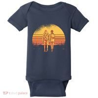 Couple Hiking Sunset Baby Bodysuit thumb 0
