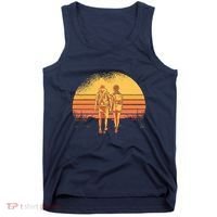 Couple Hiking Sunset Tank Top thumb 0