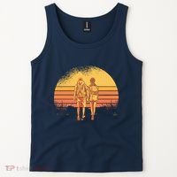 Couple Hiking Sunset Tank Top thumb 2