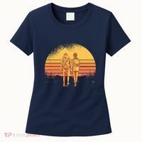 Couple Hiking Sunset Women's T-Shirt thumb 0