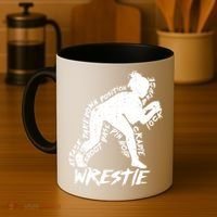 Cute High School Wrestling Gift For Mom Dad Gift For Girls Wrestling Gift Coffee Mug thumb 4
