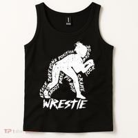 Cute High School Wrestling Gift For Mom Dad Gift For Girls Wrestling Gift Tank Top thumb 2