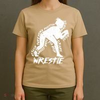 Cute High School Wrestling Gift For Mom Dad Gift For Girls Wrestling Gift T-Shirt thumb 4