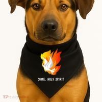 Come Holy Spirit USA-Made Doggie Bandana thumb 1