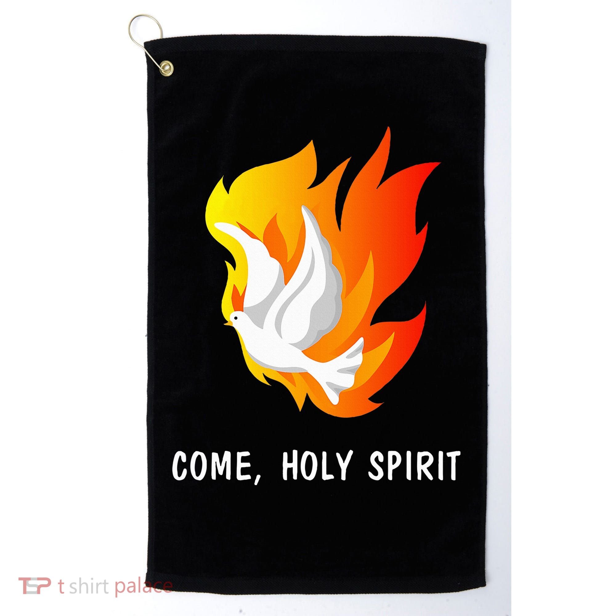 Come Holy Spirit Golf Towel
