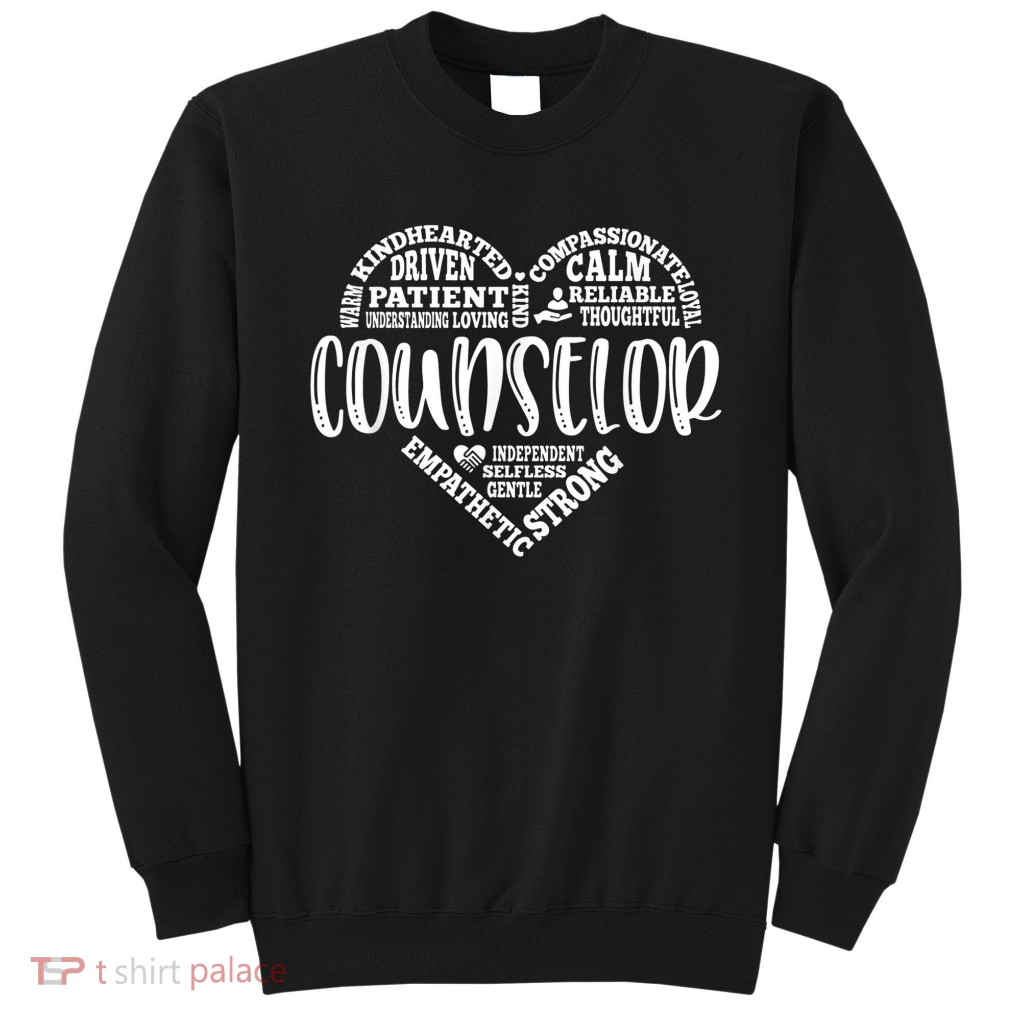 Counselor Heart School Counselor Guidance Schools Counseling Sweatshirt