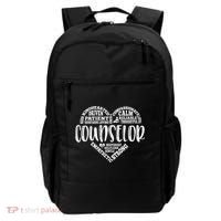 Counselor Heart School Counselor Guidance Schools Counseling Backpack thumb 0