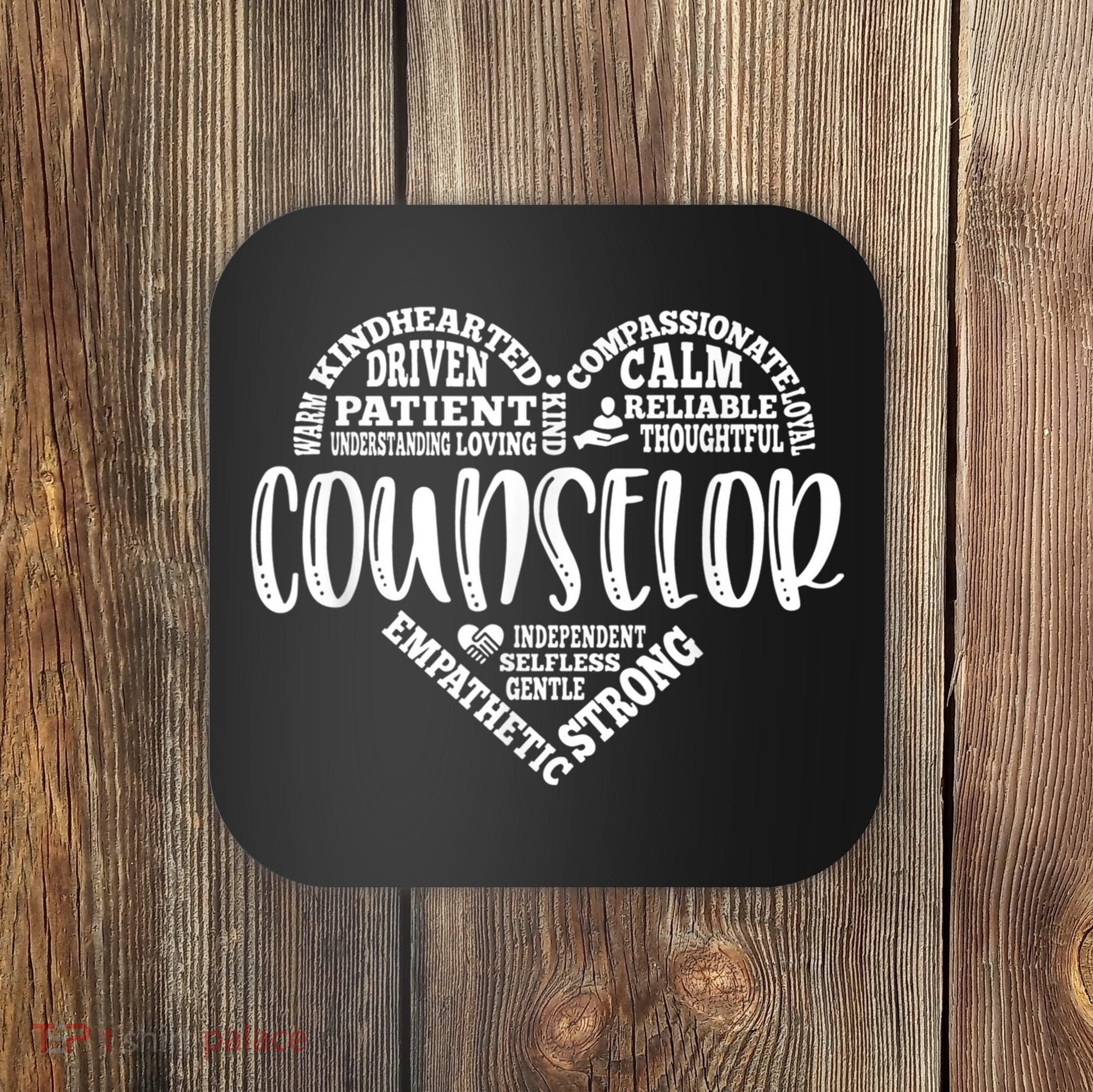 Counselor Heart School Counselor Guidance Schools Counseling Coaster