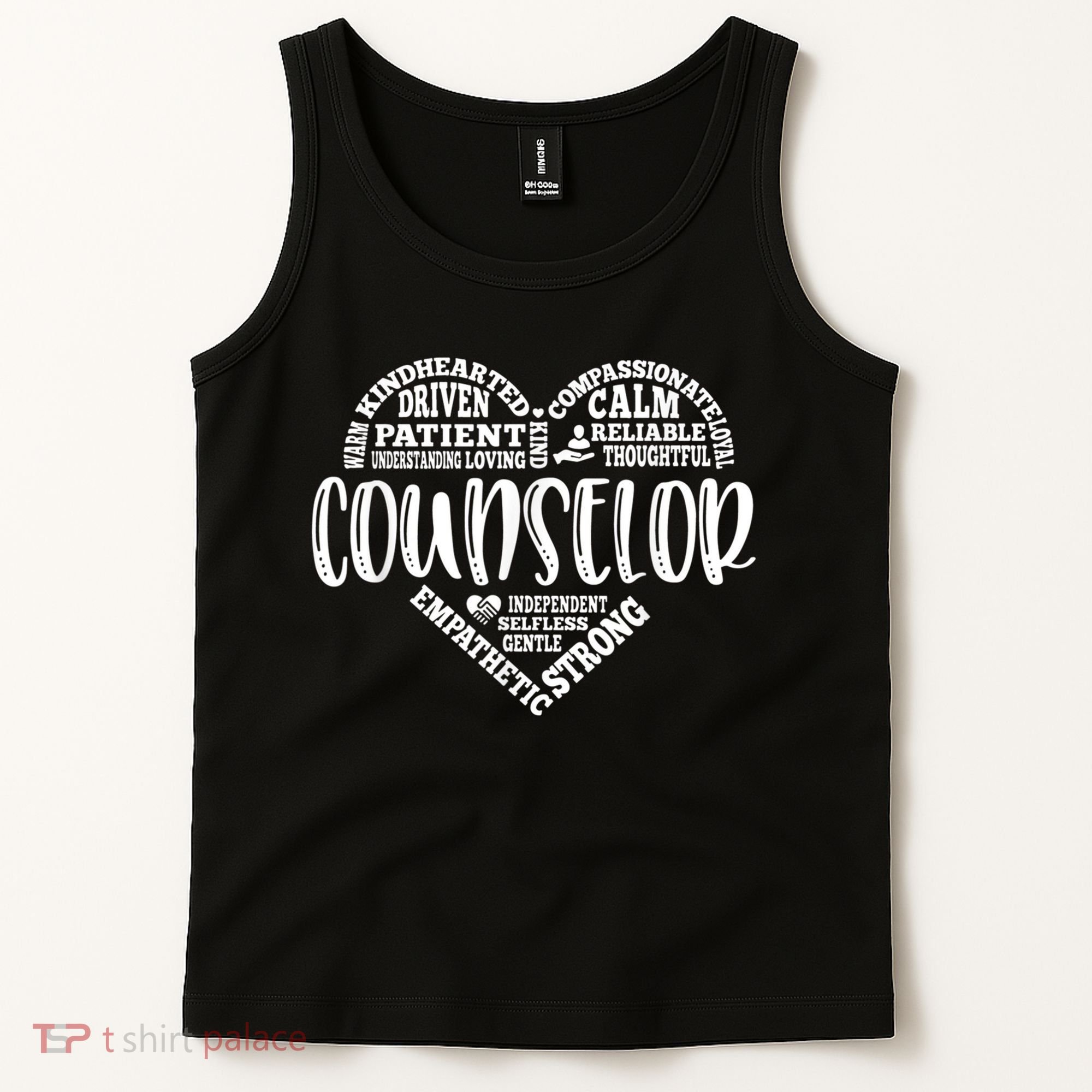 Counselor Heart School Counselor Guidance Schools Counseling Tank Top