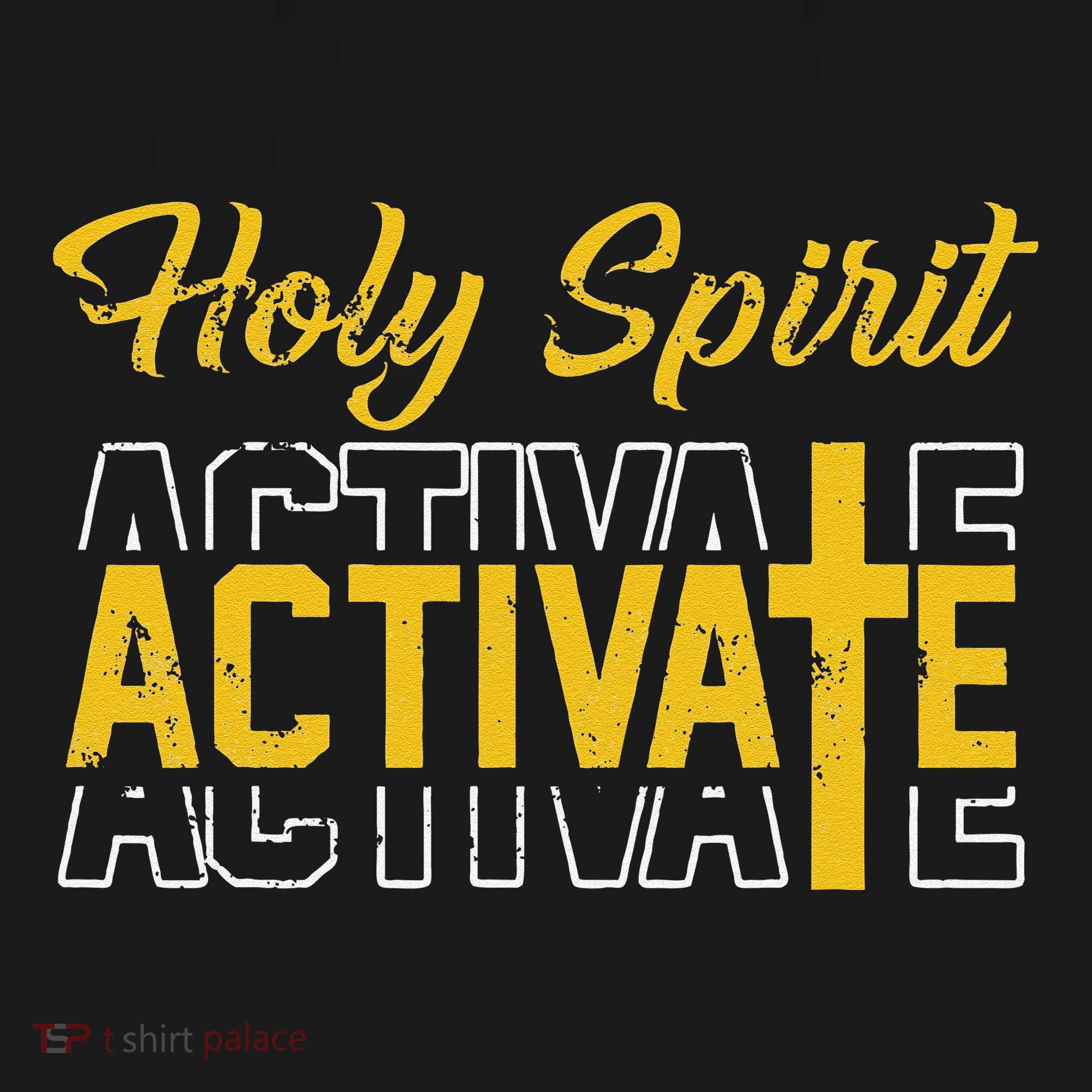Christian Holy Spirit Activate Religious Jesus Saying Quote Women's Tank Top