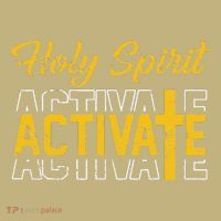 Christian Holy Spirit Activate Religious Jesus Saying Quote Long Sleeve Shirt thumb 2