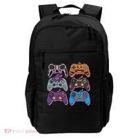 Cute Halloween Skeleton Zombie Gaming Control Gamer Backpack thumb 0