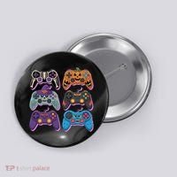 Cute Halloween Skeleton Zombie Gaming Control Gamer Button thumb 0