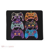 Cute Halloween Skeleton Zombie Gaming Control Gamer Mousepad thumb 0