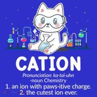 Chemistry Humor Science Teacher Cat Pun Cation Gift Toddler Hoodie thumb 2