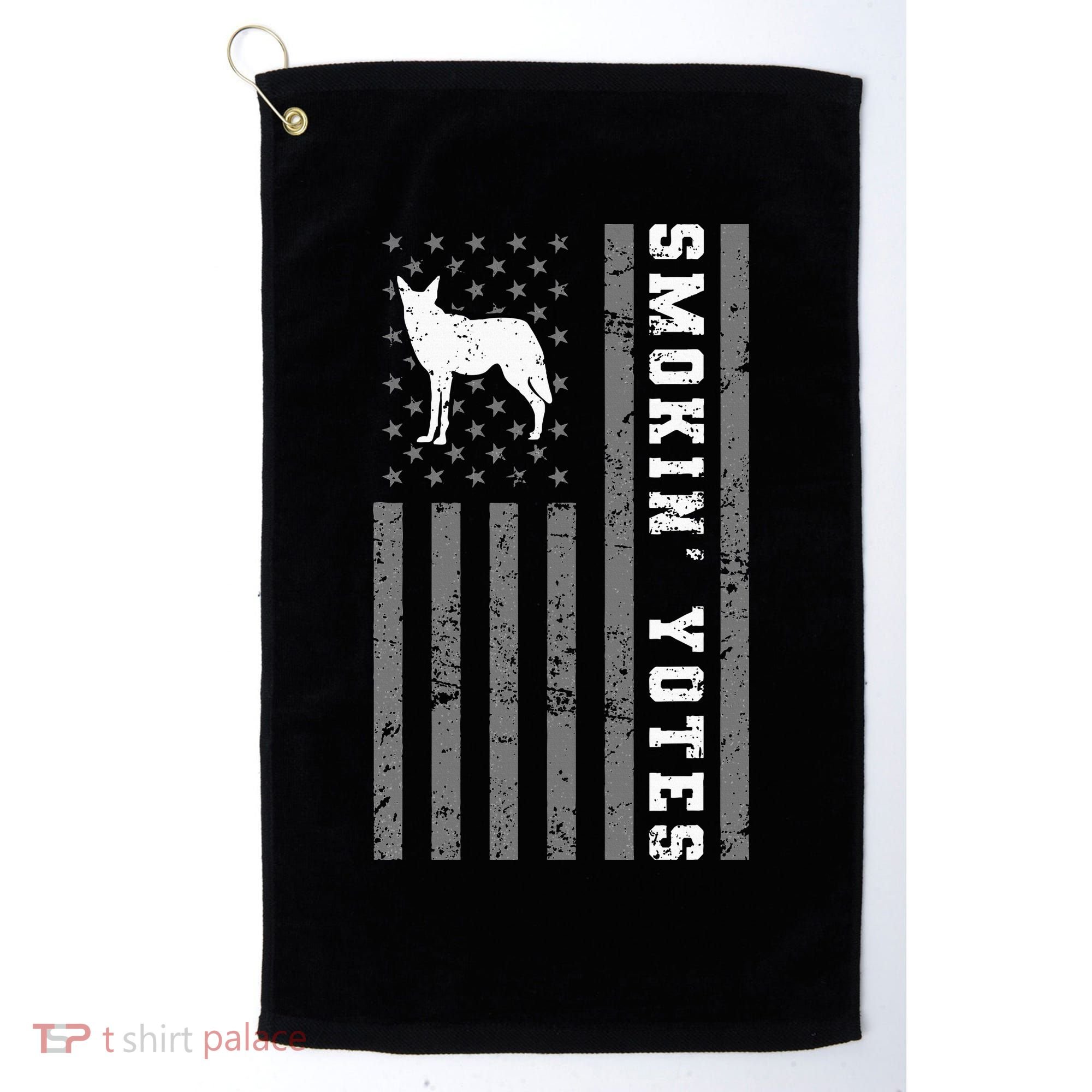 Coyote Hunting Smokin Yotes Golf Towel