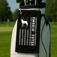 Coyote Hunting Smokin Yotes Golf Towel thumb 2