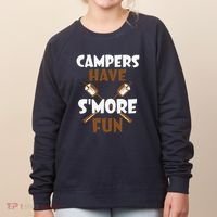 Campers Have Smore Fun Campfire Camping Gift Women's Sweatshirt thumb 0