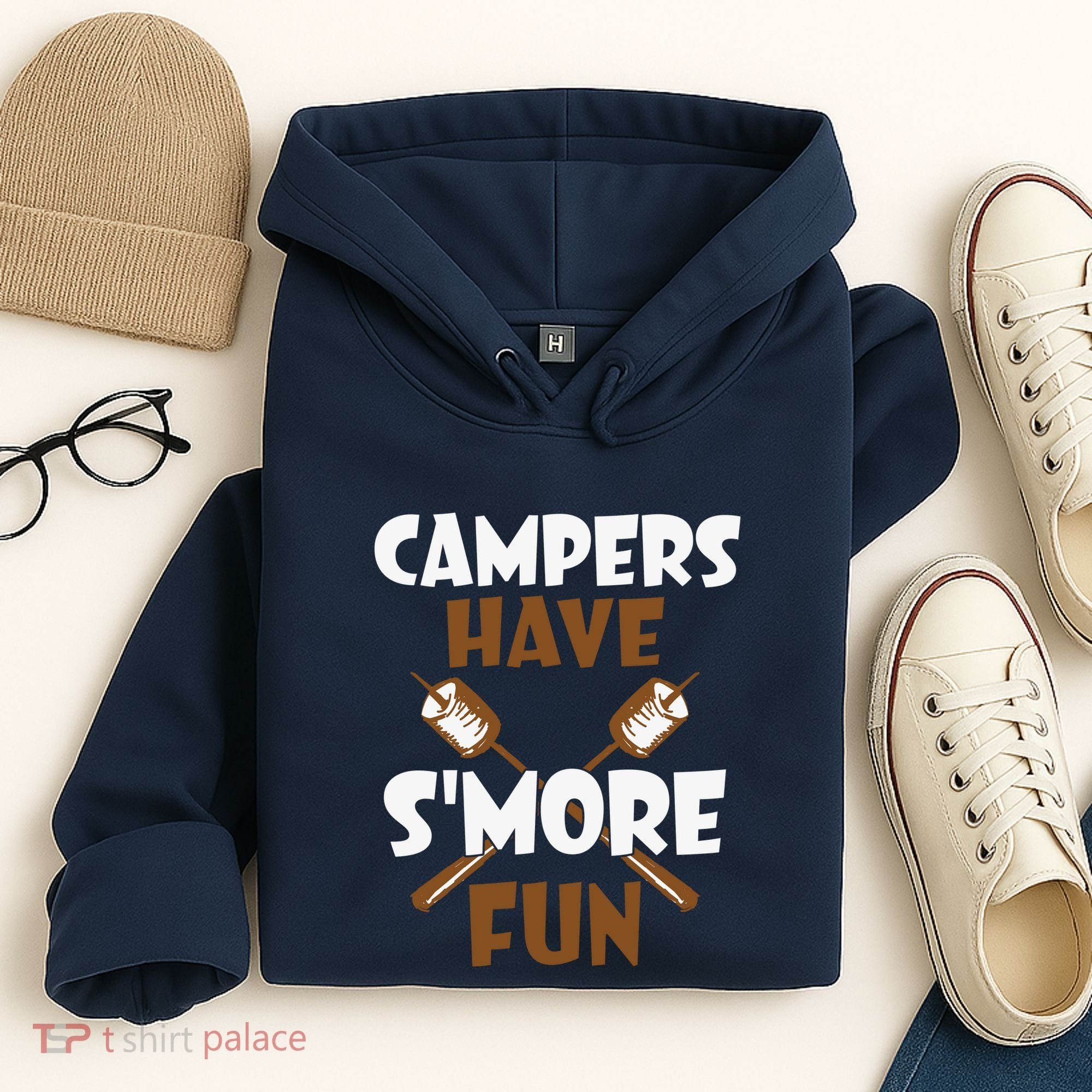 Campers Have Smore Fun Campfire Camping Gift Hoodie
