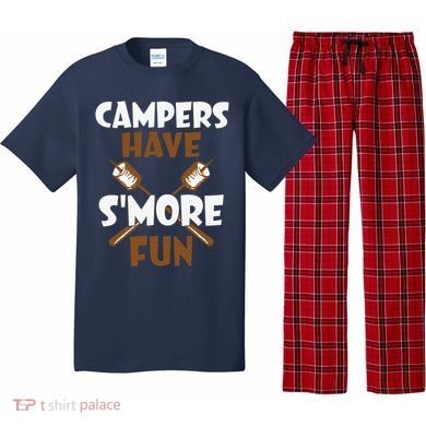 Campers Have Smore Fun Campfire Camping Gift Pajama Set