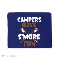 Campers Have Smore Fun Campfire Camping Gift Mousepad thumb 0