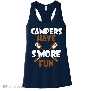 Campers Have Smore Fun Campfire Camping Gift Women's Tank Top
