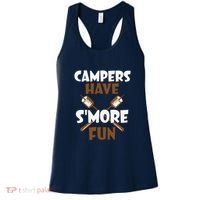 Campers Have Smore Fun Campfire Camping Gift Women's Tank Top thumb 0