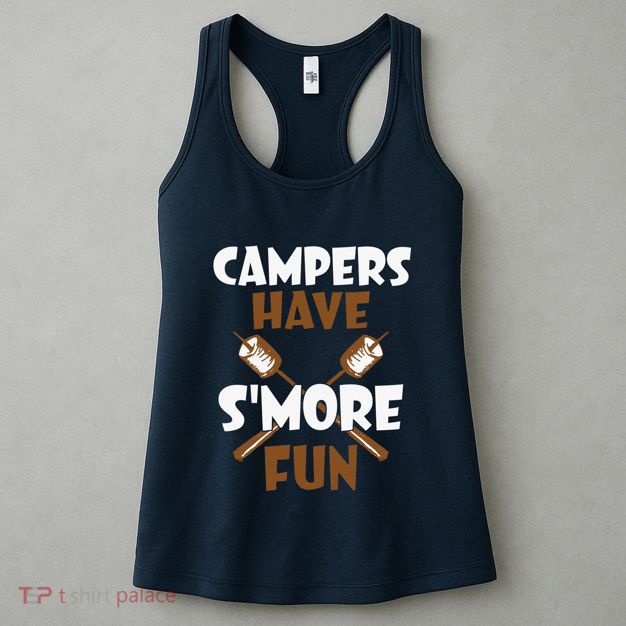 Campers Have Smore Fun Campfire Camping Gift Women's Tank Top