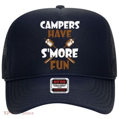 Campers Have Smore Fun Campfire Camping Gift Hat
