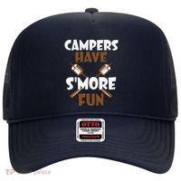 Campers Have Smore Fun Campfire Camping Gift Hat thumb 0