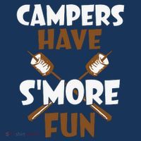 Campers Have Smore Fun Campfire Camping Gift Toddler Hoodie thumb 2
