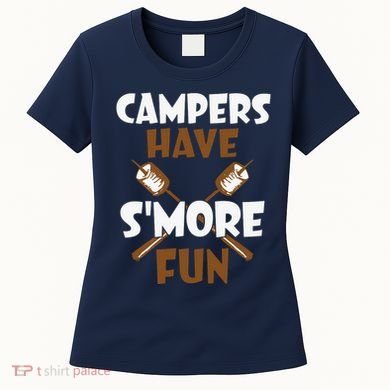 Campers Have Smore Fun Campfire Camping Gift Women's T-Shirt