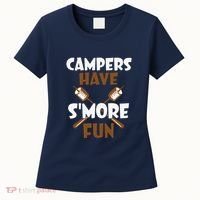 Campers Have Smore Fun Campfire Camping Gift Women's T-Shirt thumb 0