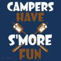 Campers Have Smore Fun Campfire Camping Gift Women's T-Shirt thumb 6