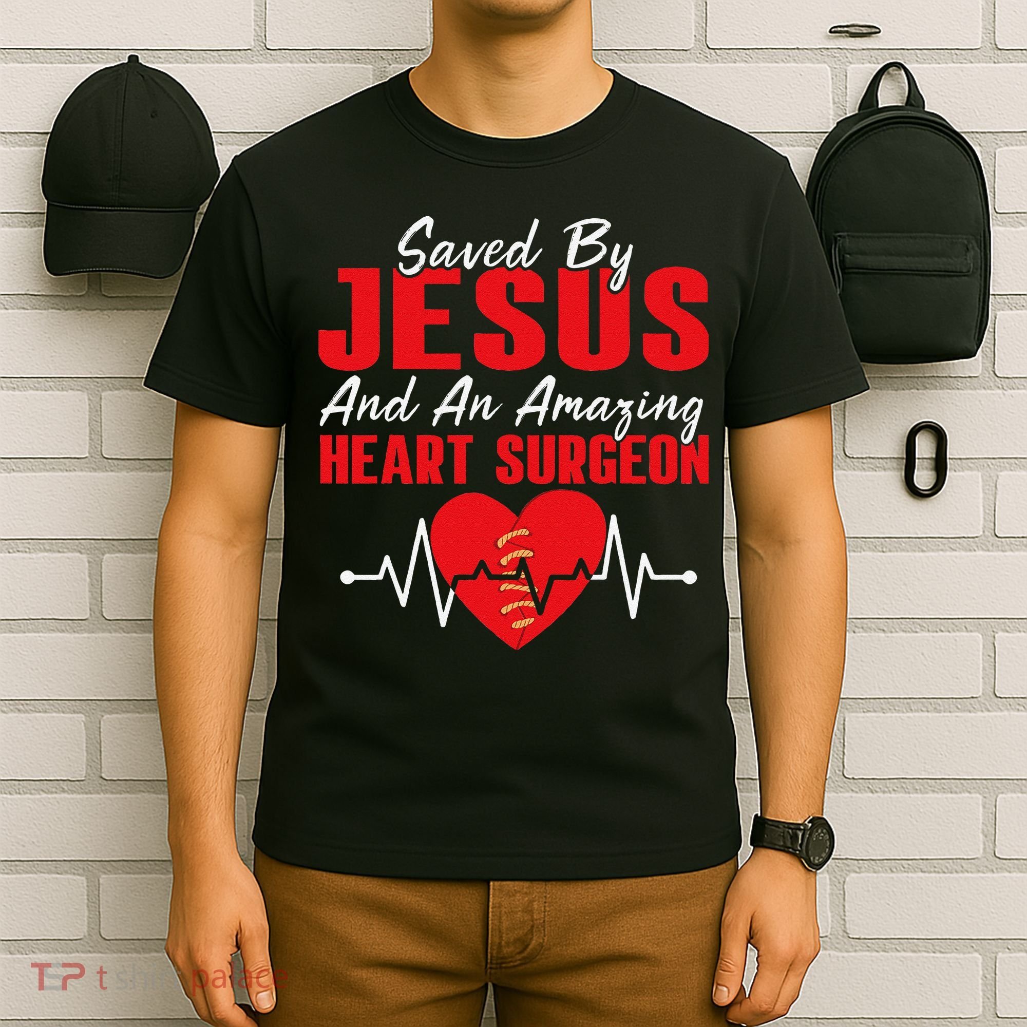 Cool Heart Surgery For Heart Cardiac Rehab Jesus T-Shirt