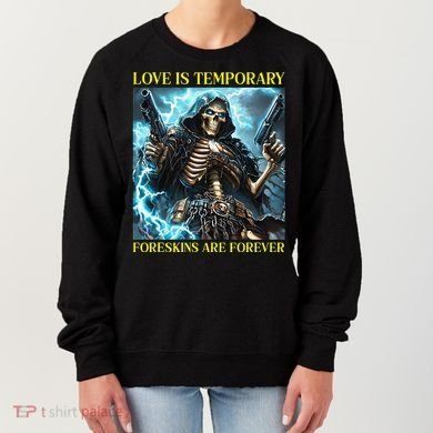 Cringe Hard Skeleton Meme Funny Foreskin Women's Sweatshirt