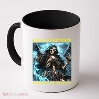Cringe Hard Skeleton Meme Funny Foreskin Coffee Mug thumb 0