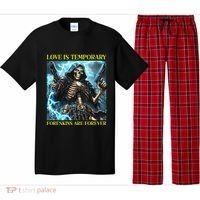 Cringe Hard Skeleton Meme Funny Foreskin Pajama Set thumb 0