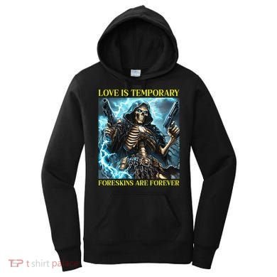 Cringe Hard Skeleton Meme Funny Foreskin Women's Hoodie