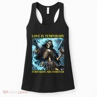 Cringe Hard Skeleton Meme Funny Foreskin Women's Tank Top thumb 0