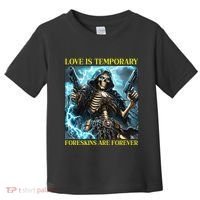 Cringe Hard Skeleton Meme Funny Foreskin Toddler T-Shirt thumb 0