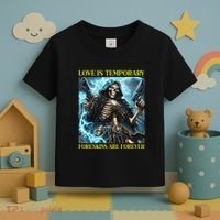Cringe Hard Skeleton Meme Funny Foreskin Toddler T-Shirt thumb 3