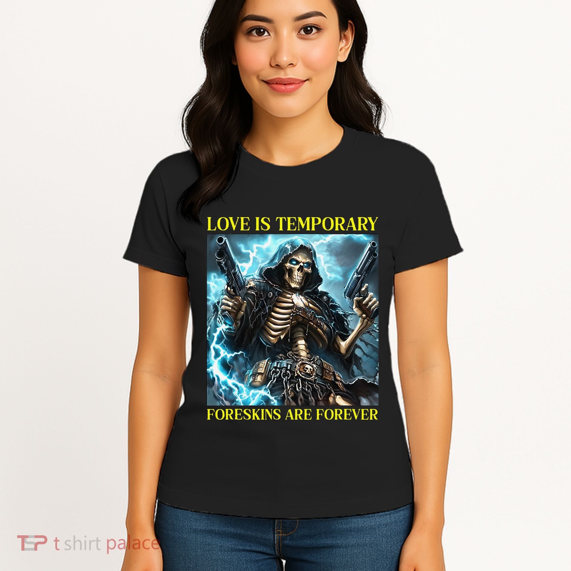 Cringe Hard Skeleton Meme Funny Foreskin Women's T-Shirt