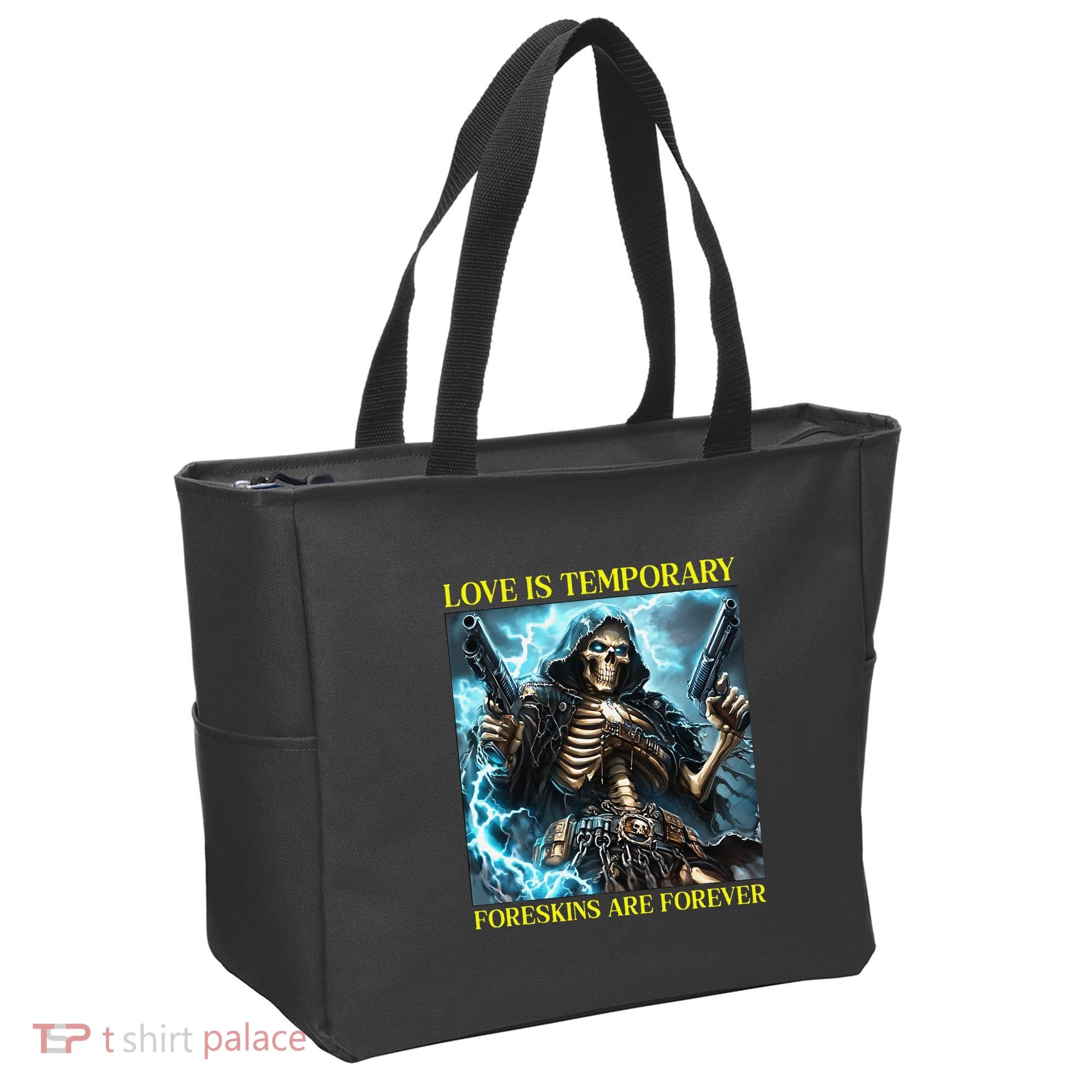 Cringe Hard Skeleton Meme Funny Foreskin Tote Bag