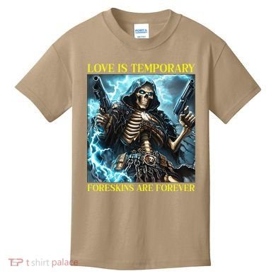 Cringe Hard Skeleton Meme Funny Foreskin Kids T-Shirt