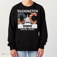 Capitol Hill Souvenir Gift Washington DC Women's Sweatshirt thumb 0