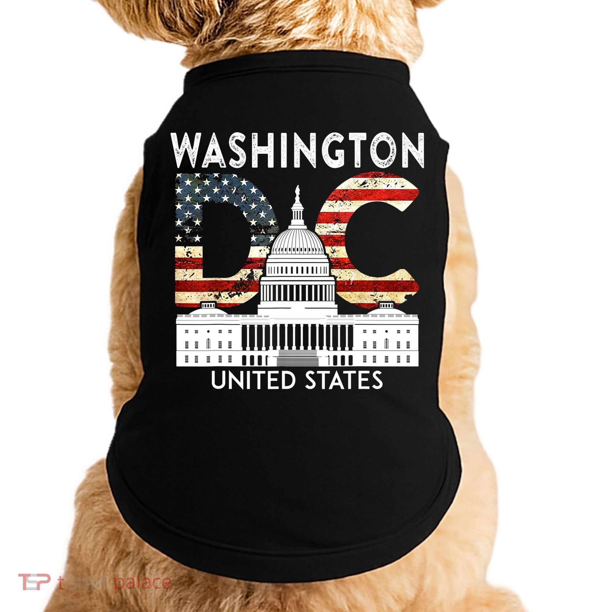 Capitol Hill Souvenir Gift Washington DC Doggie Tank