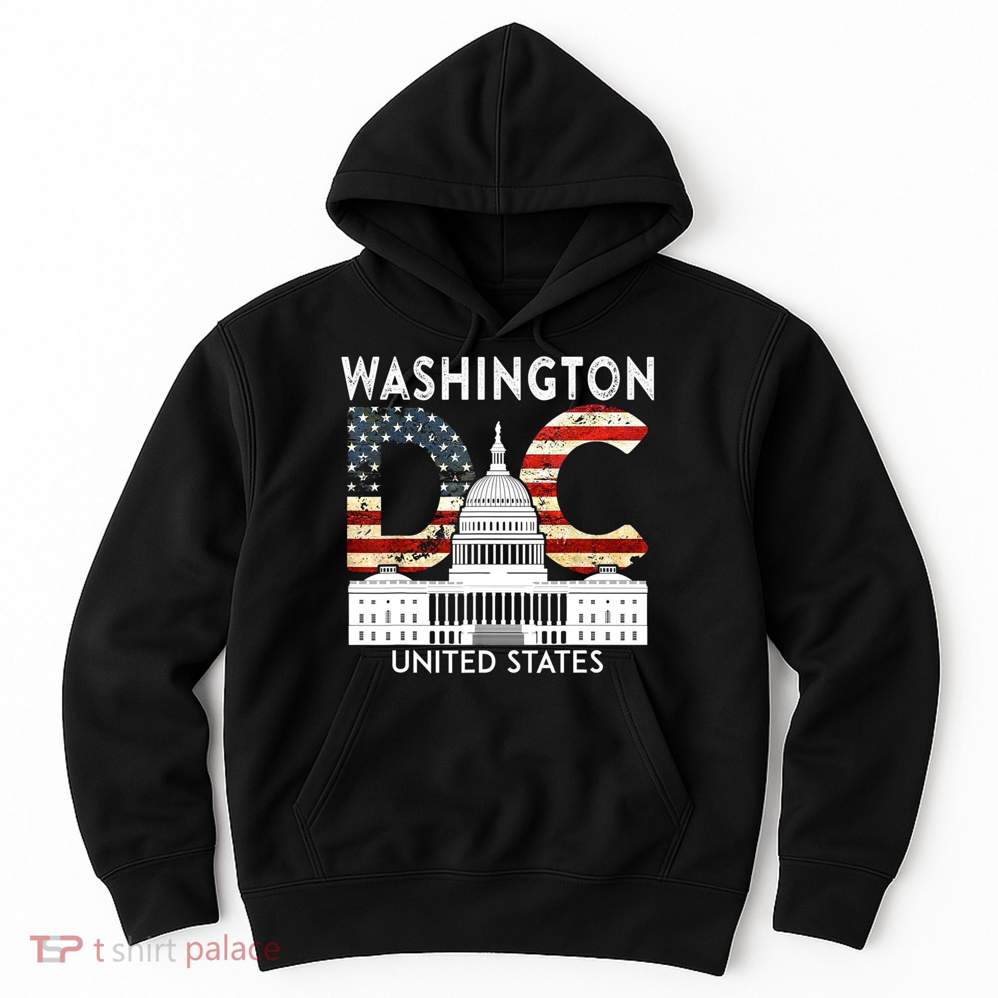 Capitol Hill Souvenir Gift Washington DC Hoodie